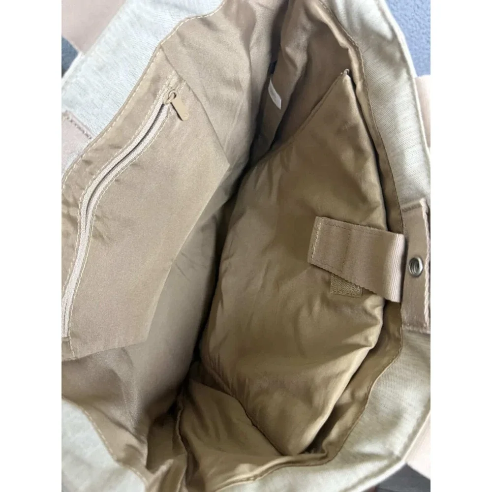 Incase City Market Tote Bag Khaki Tan Heathered Laptop‎ Shoulder Bag Women Mens